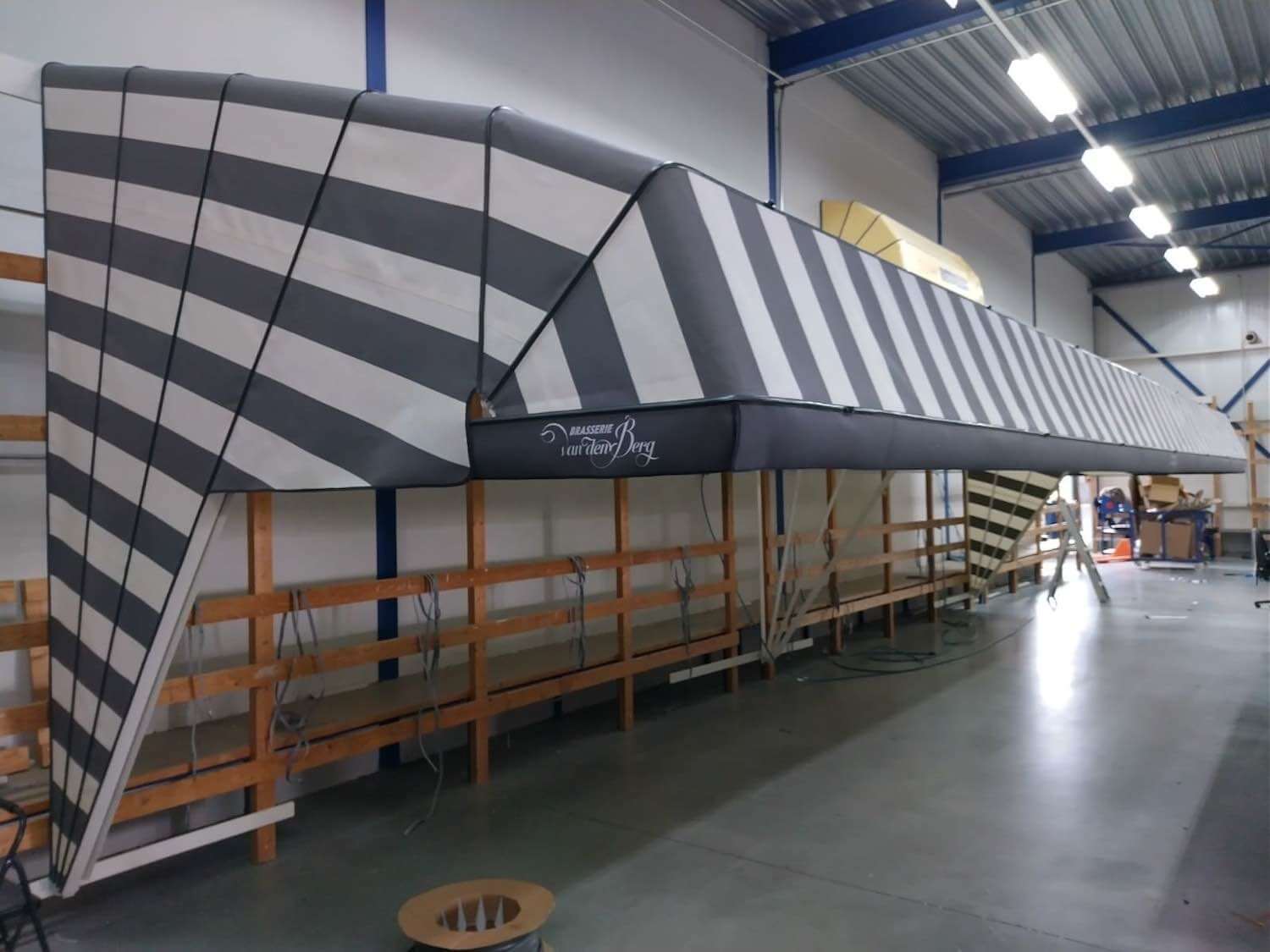 Markiezen - klapmodel grijs - SunLub